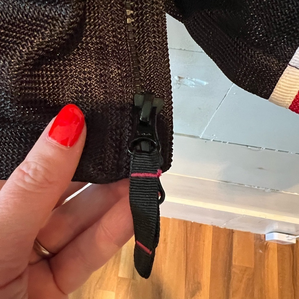 Women’s XL Harley Davidson Black and Red Riding Jacket, EUC, HD, Hog, biker - Picture 7 of 14